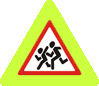 дорожній знак для особливо небезпечних ділянок